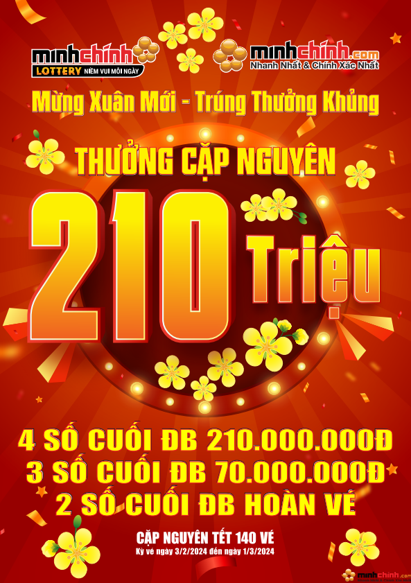 THÔNG BÁO: Tăng Số Lượng Vé Số Truyền Thống