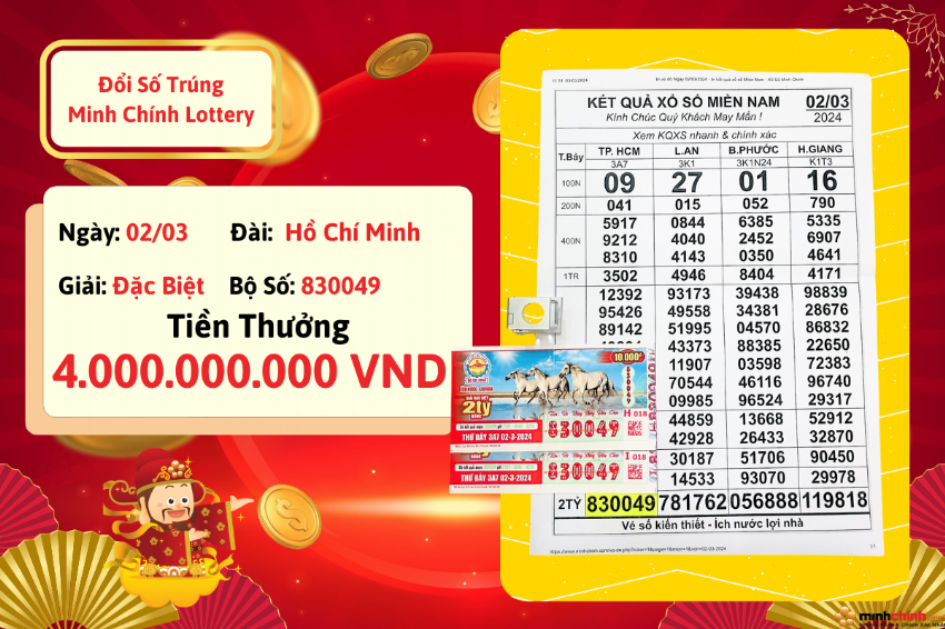 Khởi Đầu Tháng Ba - 4 Tỷ Đặc Biệt Về Tay