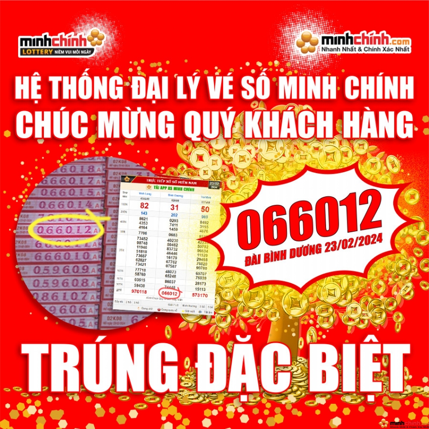 'Thần Tài Gõ Cửa' tại Minh Chính: Giải Đặc Biệt 